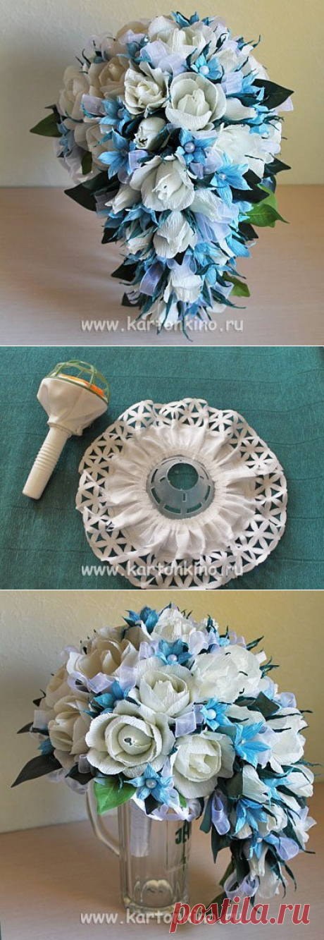 Букет невесты своими руками. Мастер-класс с пошаговыми фото