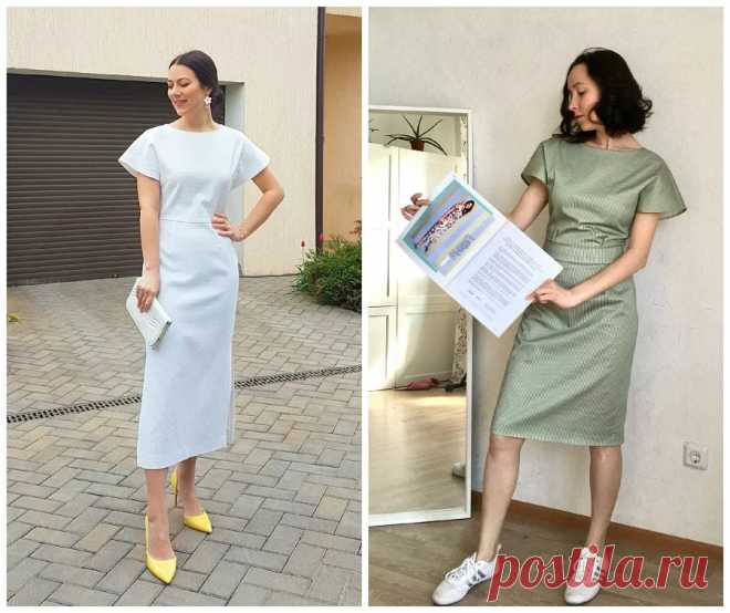 Выкройка месяца: элегантное платье на любой случай — BurdaStyle.ru