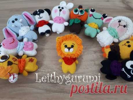Предлагаю Вам мой новый перевод маленького львенка из серии малышей от Leithygurumi. А так же для удобства прилагаю все переводы Виктории Гилевой остальных малышей от Leithygurumi.