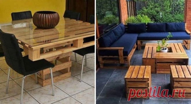 Что сделать из поддонов своими руками
