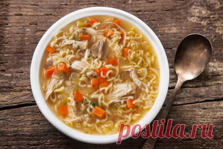 Как приготовить вкусный куриный суп?