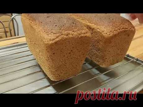 ДОМАШНИЙ, пшеничный хлеб* ЦЕЛЬНОзерновая мука* С первого раза*