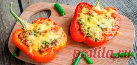 (+2) Закуска в сладких перцах. Курица в перцах