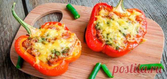 (+2) Закуска в сладких перцах. Курица в перцах