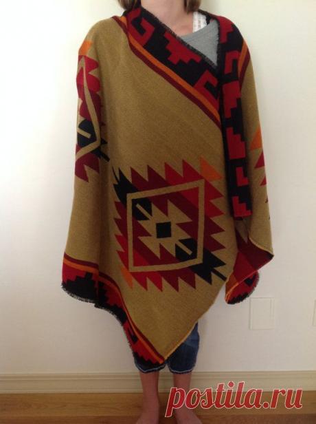 aggie + Daryl inspired poncho from The Walking Dead. MUST HAVE! What a great gift for Walking Dead fans! - Picmia