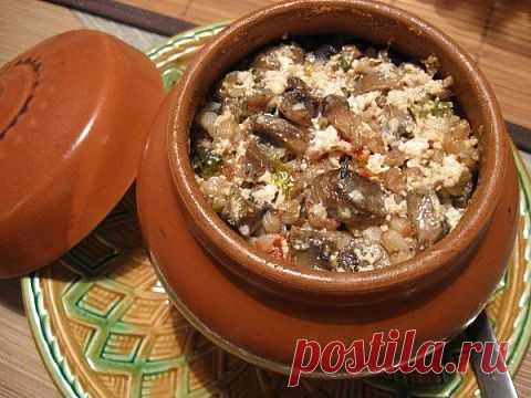 Гречка с мясом в горшочке | Банк кулинарных рецептов