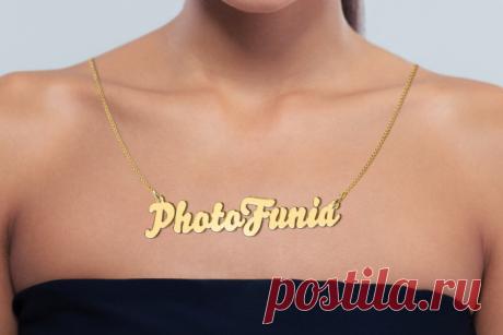 Новый фото эффект - сделайте украшение с вашей надписью!
