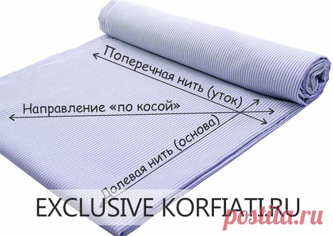 Как определить долевую нить - советы Анастасии Корфиати