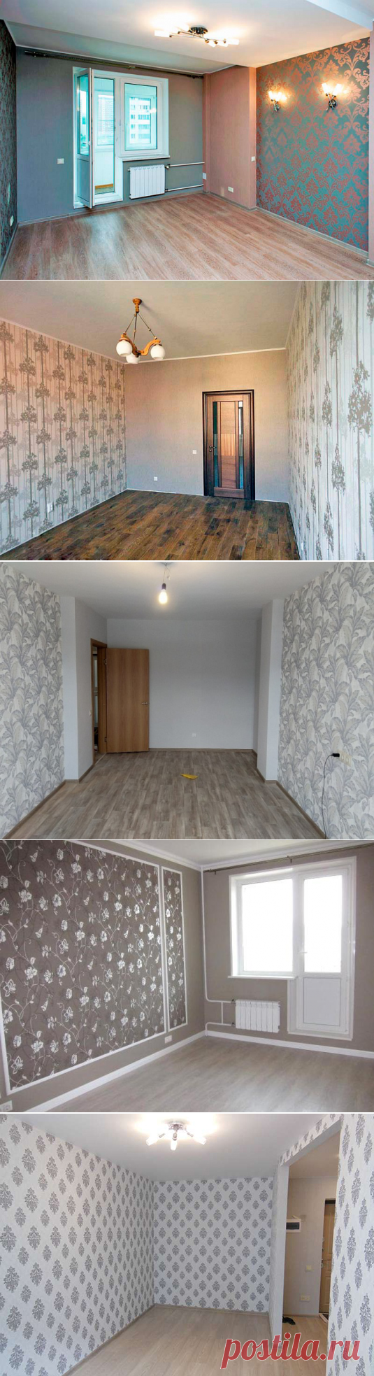 Поклейка поклеить клеить обои покраска шпатлевка