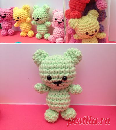 La Carmelita Amigurumi: Peque-OSO... Free pattern