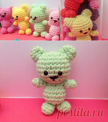 La Carmelita Amigurumi: Peque-OSO... Free pattern