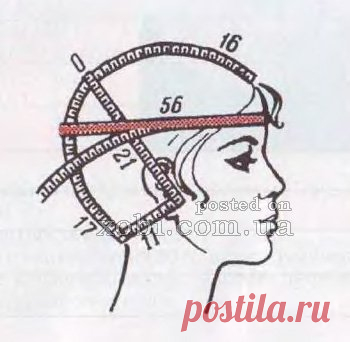как правильно снимать мерки для вязания шапочек