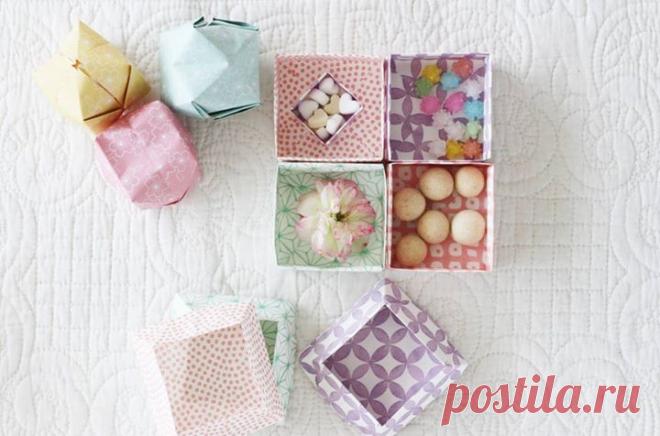 Рубрика: Своими руками к Новому Году Коробочки оригами из цветной бумаги Как упаковать подарок на Новый год в крафт-бумагу Многоразовые хлопушки к Новому году