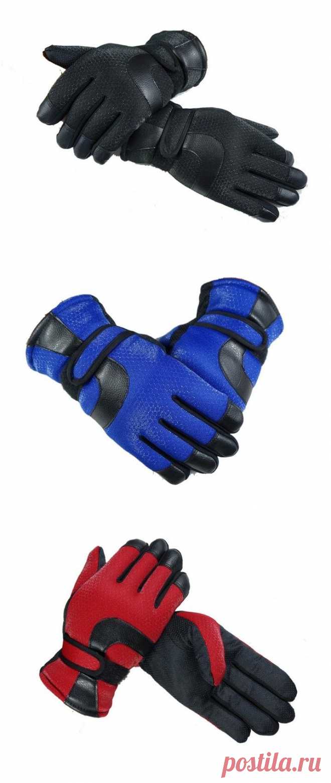 Aliexpress.com : Buy Winter Sports Windproof Waterproof Ski Full Finger Gloves Thicker thermal fleece from Reliable gloves mechanic suppliers on The perfect pair | Alibaba Group