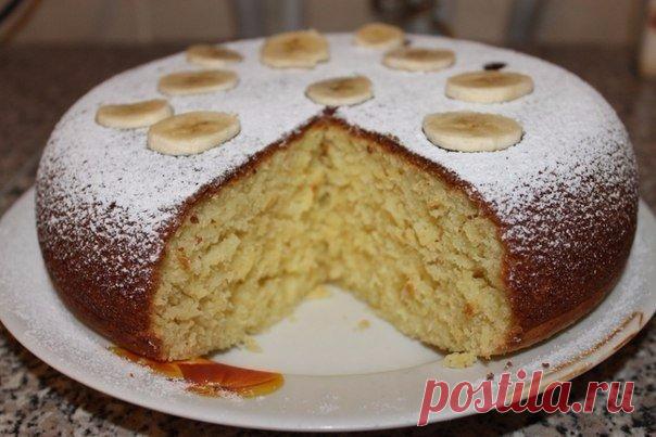 Манник на кефире в мультиварке.