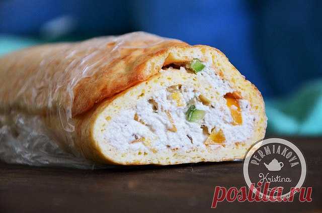 Отличная закуска к праздничному столу: сырный рулет — Вкусные рецепты