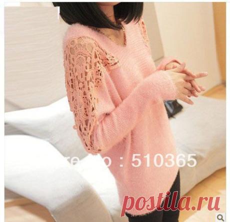 women leather Picture - More Detailed Picture about Free Shipping 2013 Autumn Winter Fashion Pink Mohair V neck Pullovers Batwing Sleeve Hollow Out Cardigan Women Sweaters Picture in Pullovers from BANMOO | Aliexpress.com | Alibaba Group