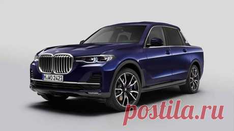 BMW X7 Pick-up 2020 - новый пикап - цена, фото, технические характеристики, авто новинки 2018-2019 года