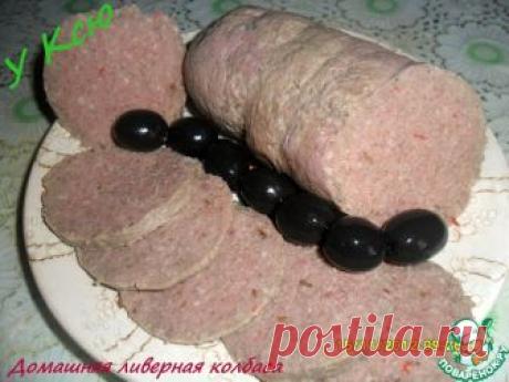 Ливерная домашняя колбаса