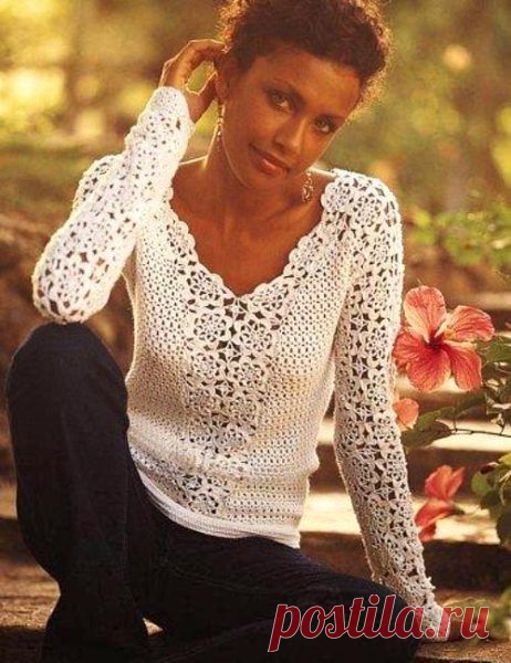 (32) Crochet lace top. | Free crochet and knitting patterns