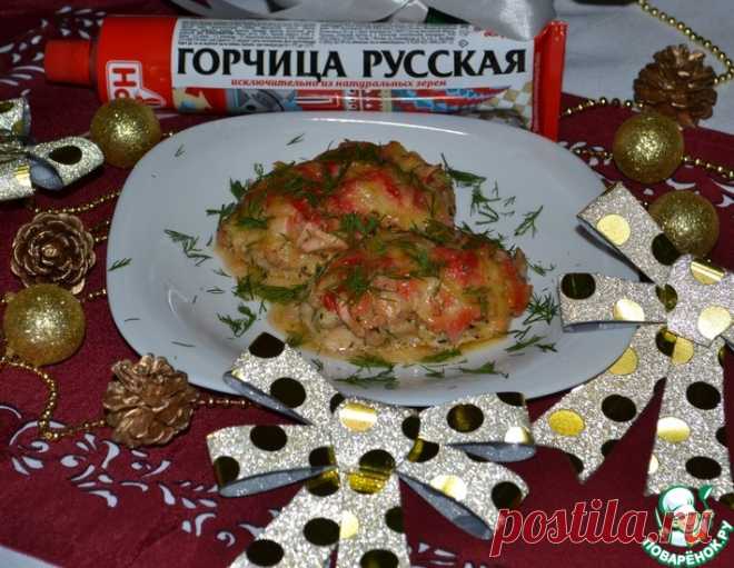 Медальоны из куриной голени 