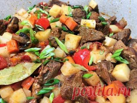 ЖАРКОЕ ПО-ДОМАШНЕМУ. Давно забытый вкус. Русское Старинное Блюдо.