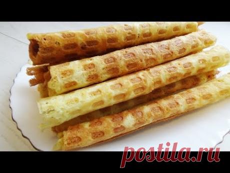 Тонкие ВАФЛИ Домашние /Рецепт из детства