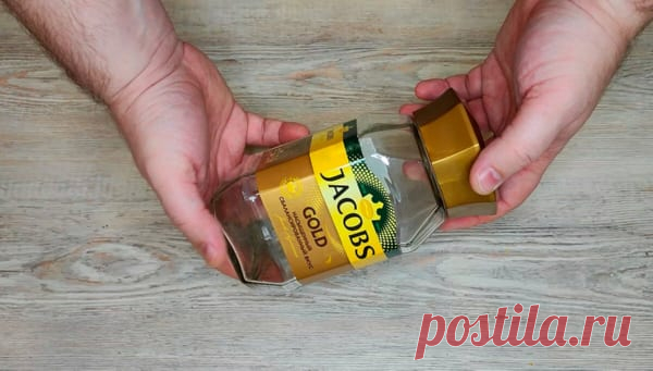 Взял банку из под кофе и стяжки, сделал фонарь с подсветкой в старинном стиле