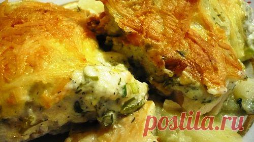 Рыба по-волжски — рецепт - Онлайн-меню - рецепты с фото