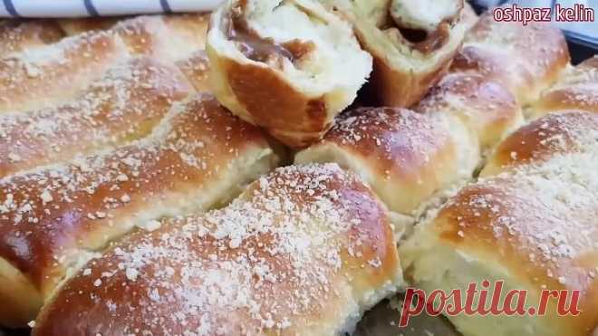 Булочки со сгущёнкой