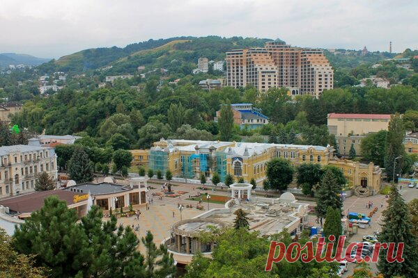 Кисловодск. Вокзал и виды с колеса обозрения | zabivan | Яндекс Дзен
