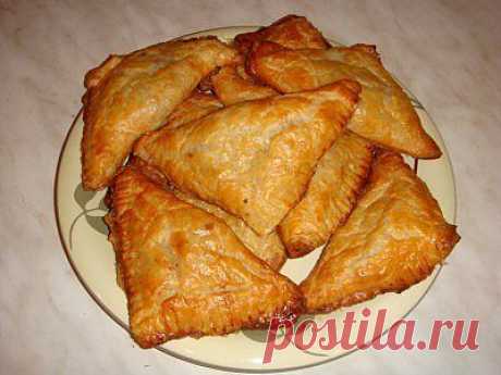 Пирожки с плавленными сырками..