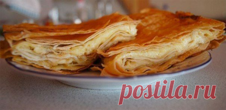 Сырный пирог из армянского лаваша..