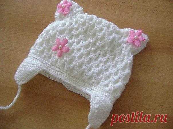 Узор,,Мушка по изнаночному полю.,,
1-3 изн.,накид,одну переснимаем не провязывая.
2-1 нак.,петлю с накидом переснимаем.,3 лиц.
3-3 изн.,1 нак.,петлю с двумя нак.пересним.,
4-1 нак.,петлю с тремя нак.пересним.,3 лиц.
5-3 изн.,петлю с четырьмя накидами провяз.вместе изнаночной петлей.
6-лицевые петли.
7-повторять с первого.Располагая мушки в шахматном порядке.///Т.е.вяжем:1 изн.*1 накид.,петлю переснять,3 изн.,*2 изн. #спицы #вязание_детям