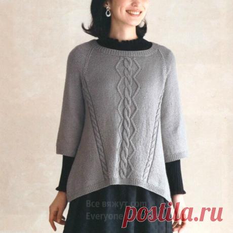 Страна восходящего солнца. Handmade от дизайнеров. 15 моделей спицами. | Все вяжут.сом/Everyone knits.com | Яндекс Дзен