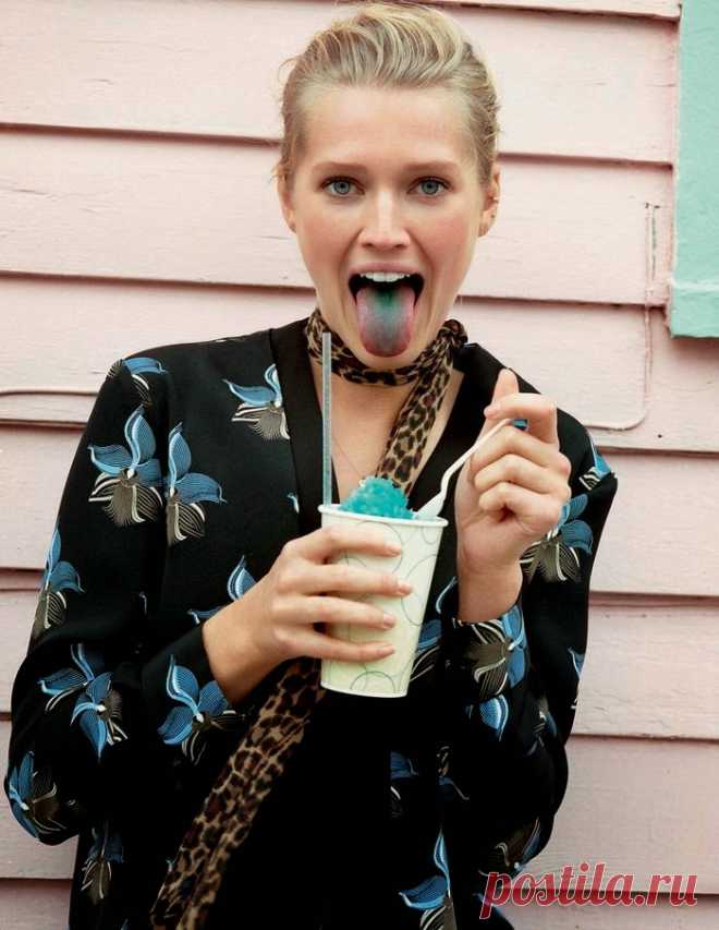 Тони Гаррн (Toni Garrn) в фотосессии Мэтта Джонса (Matt Jones) для журнала Elle Italia (Февраль 2015)