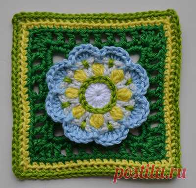 Atelier Marie-Lucienne: Scrappy Flower Grannies (Tutorial Part II) - Resteblumen-Grannies (Anleitung Teil II)