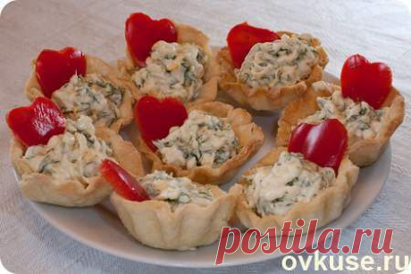 Салаты в тарталетках для праздничного стола - Простые рецепты Овкусе.ру