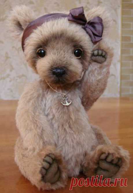 OOAK 11&quot; Teddy Bear Margo by Nadya Losinets Teddynadya | eBay