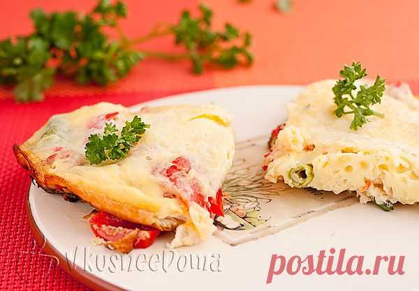 Омлет с замороженными овощами рецепт с фото