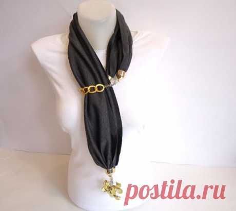 Изысканный и оригинальный шарф-колье - Ladiesvenue