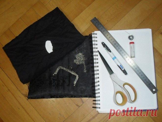 Создаем кошелёк с фермуаром - Ярмарка Мастеров - ручная работа, handmade