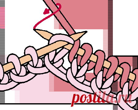 Итальянский набор петель схема