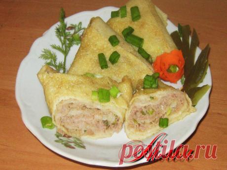 Мясные треугольные блины из газировки от Лилии | БУДЕТ ВКУСНО!