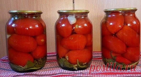 Помидоры кисло-сладкие маринованные