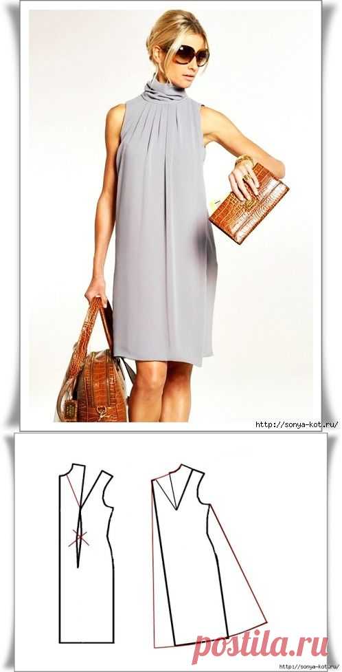 Выкройка платья
