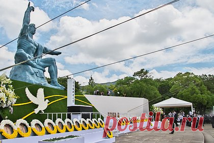 Посол России принял участие в церемонии памяти жертв атомной бомбардировки Нагасаки