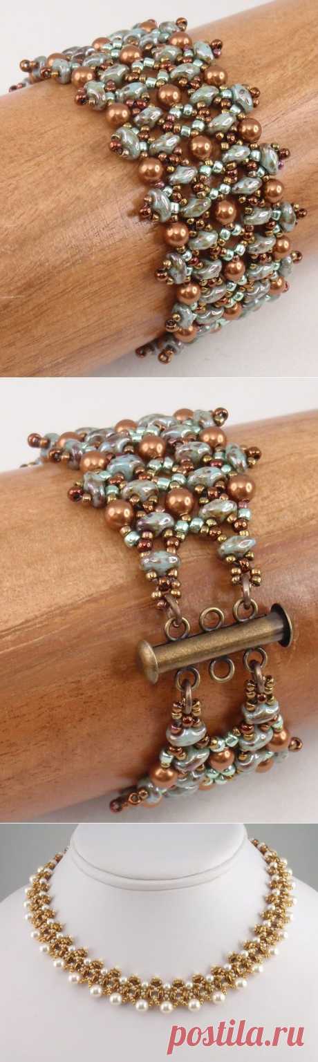Instructions for Duo Delight Beading Tutorial от njdesigns1