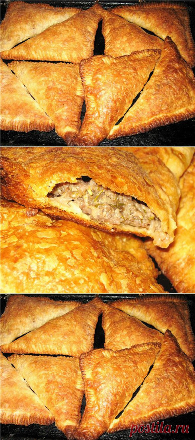 "Почти" чебуреки...из духовки - Быстро, вкусно, без заморочек!.