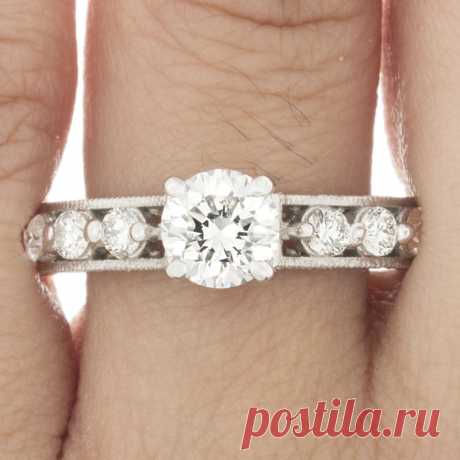 Купить 2.75 ct GIA Certified Vintage Style Round Cut на eBay.com из Америки с доставкой в Россию, Украину, Казахстан